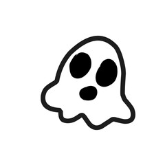 Halloween with cute and spooky characters and stuff