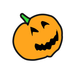 Halloween with cute and spooky characters and stuff