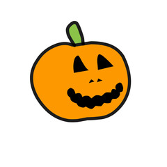 Halloween with cute and spooky characters and stuff