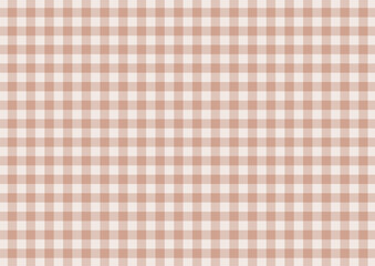 【赤】くすみカラーのブロックチェック