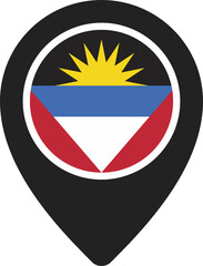 Country Flag Location Icon