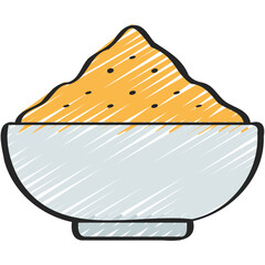 Turmeric Bowl Icon