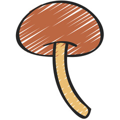 Shiitake Mushroom Icon