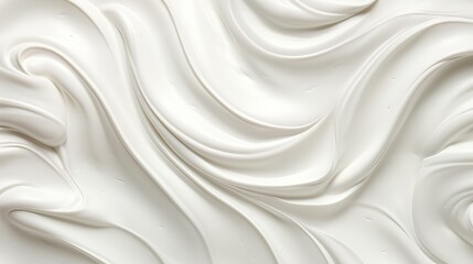 Abstract white texture with waves.