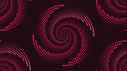 Abstract spiral pink color vortex background.