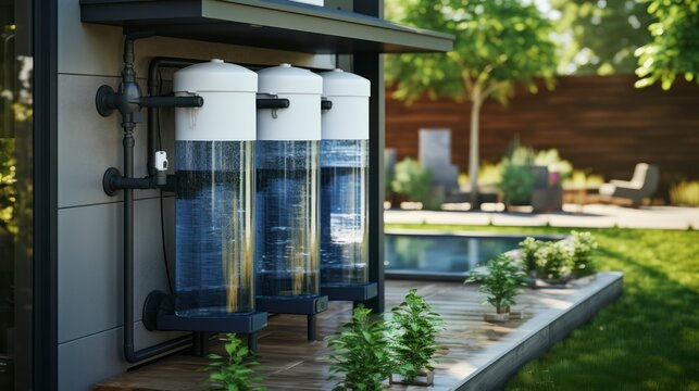 Harnessing Clean Water with Water Filtration System. Generative AI