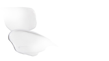 Set, composition of cosmetic strokes, cream, gel, serum clear