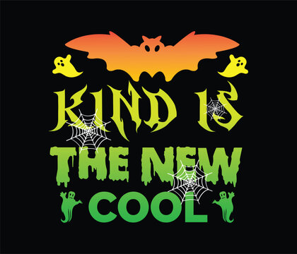 Kide is the new cool typography t shirt design