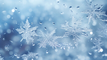 snowflake background