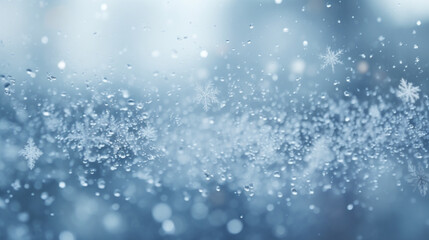 falling snow