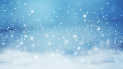 snowfall falling 