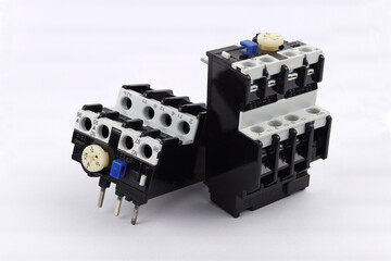 The magnetic contactors and overload relay are used to control the distribution of power in...