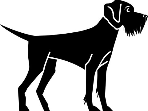 German wirehaired pointer icon 2