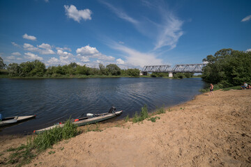 boat on the river