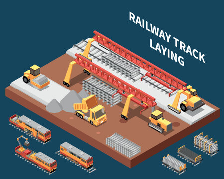 Railway Track Laying Composition