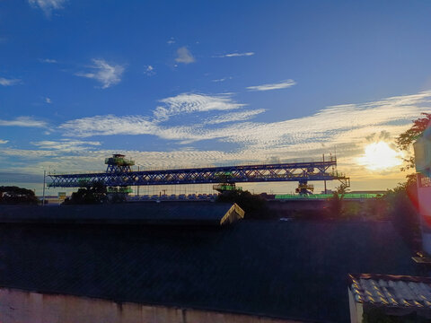 Building Construction of Train - PNR Valenzuela Station