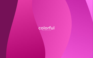 Pink background with a ribbon