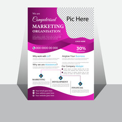 Beautiful business flyer template.Its eye catching and attractive business flyer that will boost your business.