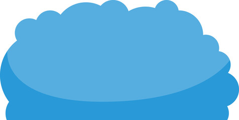 Blue Cloudscape Illustration
