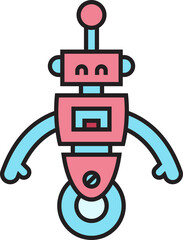 Robot Character Icon