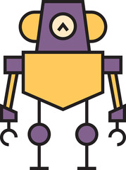 Robot Character Icon