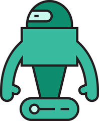 Robot Character Icon