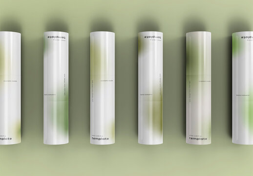 3d Cosmetic Bottles Mockup Set