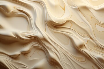 Un gros plan d'un marbre Cenia Cream, un rendu 3D - obrazy, fototapety, plakaty