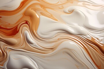 Un gros plan d'un marbre Cenia Cream, un rendu 3D