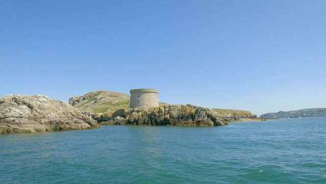 Sailing Round Ireland's Eye and Martello Tower, Howth, County Dublin, Ireland