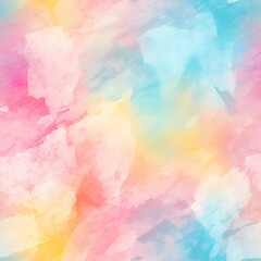 Seamless repeatable pattern of pastel acid wash, Watercolor Abstract Seamless background.
