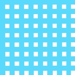 Seamless pattern light blue color cross grid. Repeated pattern crisscross net. Vector
