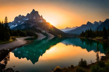 nature generative by AI technology