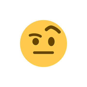 Face with Raised Eyebrow