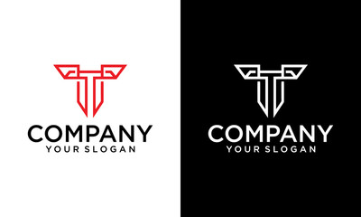 T Letter Logo Vector Template Abstract Monogram Symbol. Usable for Business sport, technology, fashion, digital And future creative logo