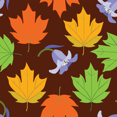 seamless floral pattern design.