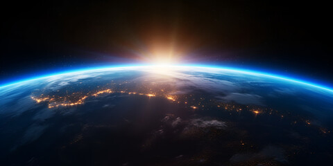 Stunning Space Photo of our Planet Background. Download to encourage me to make more of these stunning Images.