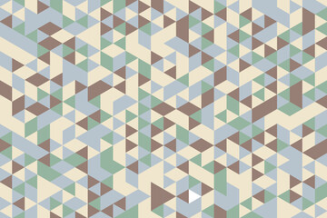 Geometric Triangle Pattern