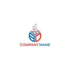 Tech BD letter logo. Property and Construction BD Logo design for business corporate sign with Creative Modern Trendy