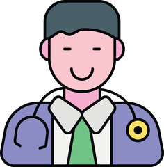 flat icons design style