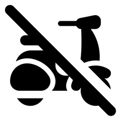 Scooter Side Off Icon