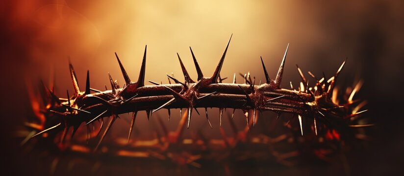 Crown Of Thorns, Nails And Hammer Over Vintage Cloth Stock Photo, Picture  and Royalty Free Image. Image 63740366.