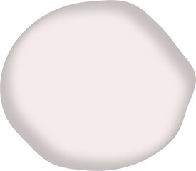 3D Transparent Round splash decorative shapes liquids