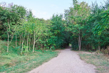 Riserva naturale Valle dell'Aniene, urban city park in Rome, Italy
