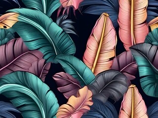 colorful leaves background