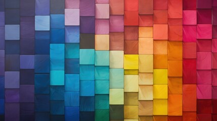 Block Colors In Color Field Art, full background