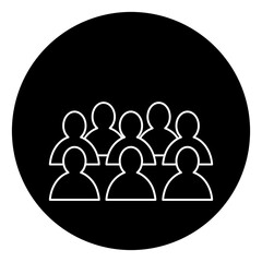  person ghlyp icon 2, team, business, people, female, group, person, office, work, teamwork, woman, men, male, adult, businesswoman, young, businessman, vector, illustration, isolated, happy, women