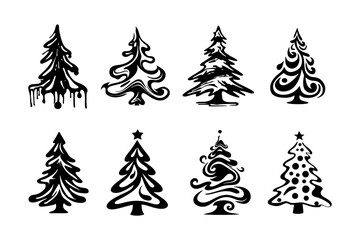 Christmas Tree Vector Collection