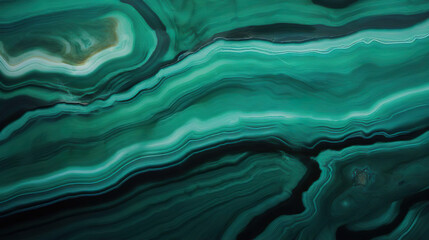 Gradient surface of green agate rock - Generative Ai - obrazy, fototapety, plakaty