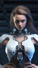 cyborg woman
